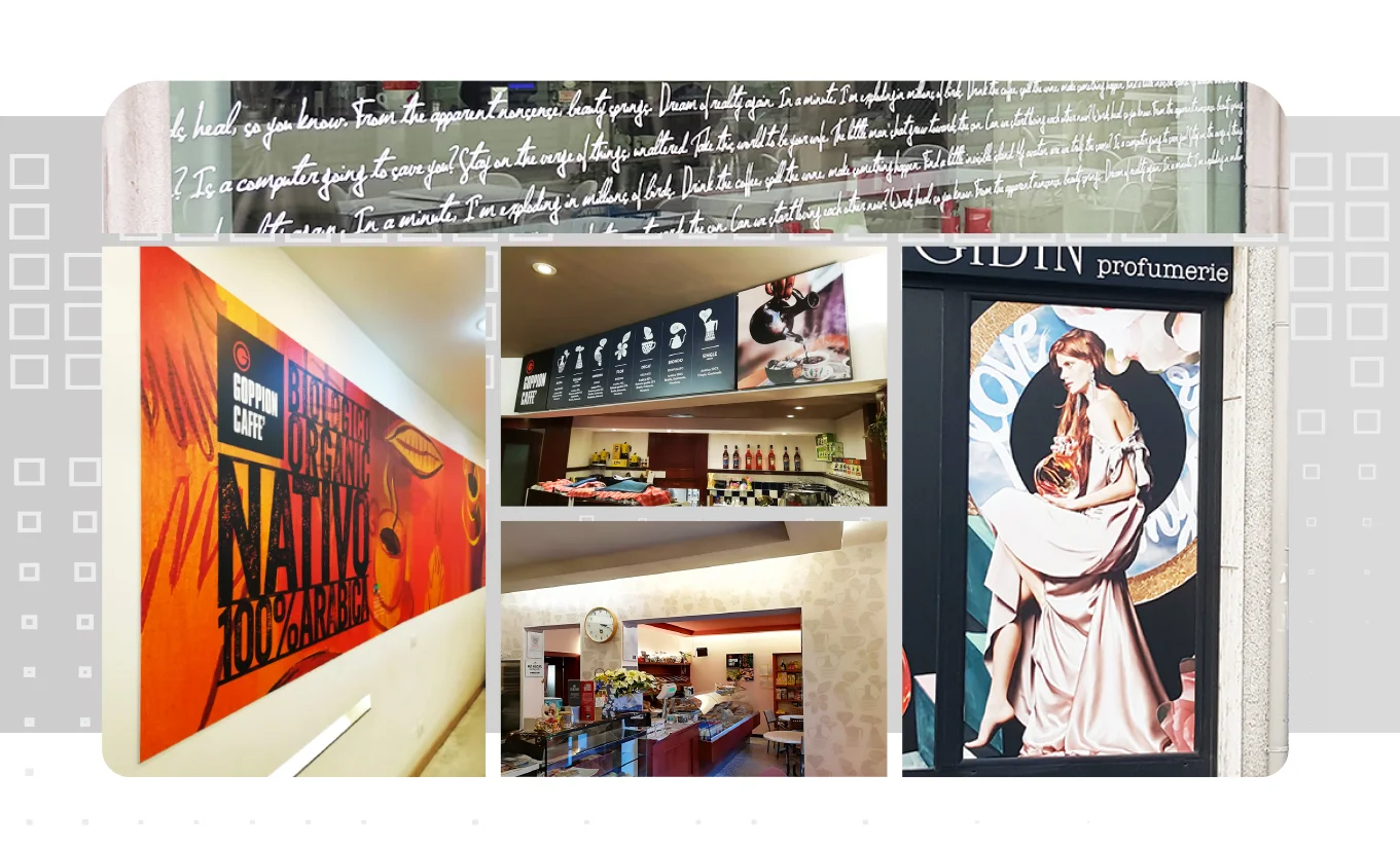 DECORAZIONI INTERNI ED ESTERNI